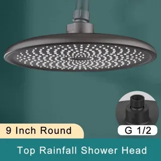 Grande pomme de douche pressurisée de 9 pouces