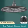 Grande pomme de douche pressurisée de 9 pouces – vue 1