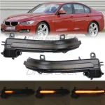 Enquêter de rétroviseur latéral à LED, clignotant dynamique séquentiel L + R, BMW 4, 3, 2, 1 Series, F20, F22, F30, F32, F35, F80, E84, bronchi3