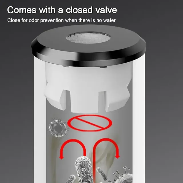 Couvercles de trop-plein d'évier en acier inoxydable – vue 3