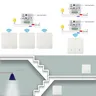 Interrupteur d'éclairage Wifi et RF sans fil – vue 2