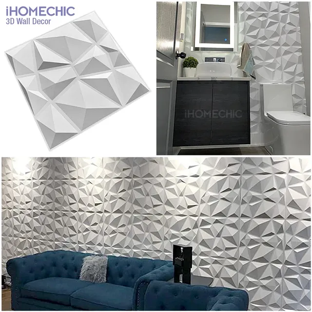 Autocollant mural 3D décoratif 30x30cm – vue 2