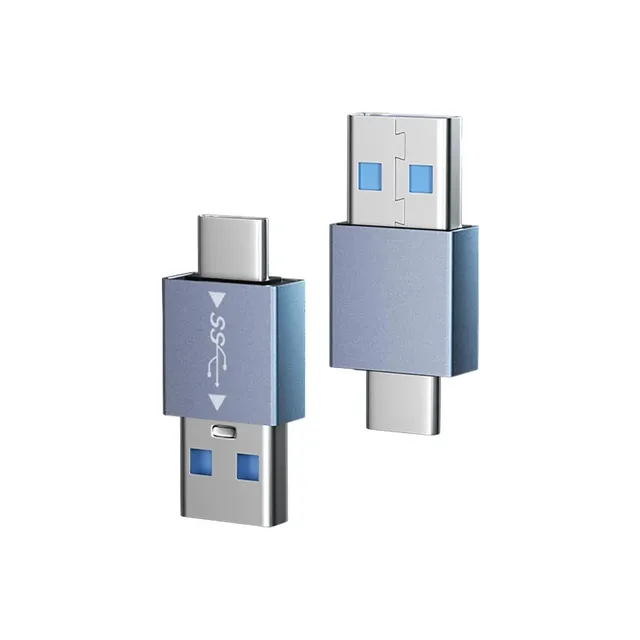 Kang-Adaptateur usb-c mâle vers usb-a mâle/usb-c mâle… – vue 3