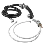 Douche à main avec tuyau pour salon de coiffure, shampoing, buse de lit, eau, centre commercial, évier, chaise, HOProducts