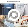 1.5/2M noir/argent SUS 304 tuyau de douche Flexible… – vue 5