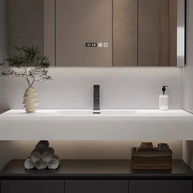 Cintre noir Meuble De Salle De Bain conceptions évier… – vue 4