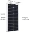 XINPUGUANG 50W 120W 12V Panneau solaire flexible 18V… – vue 5
