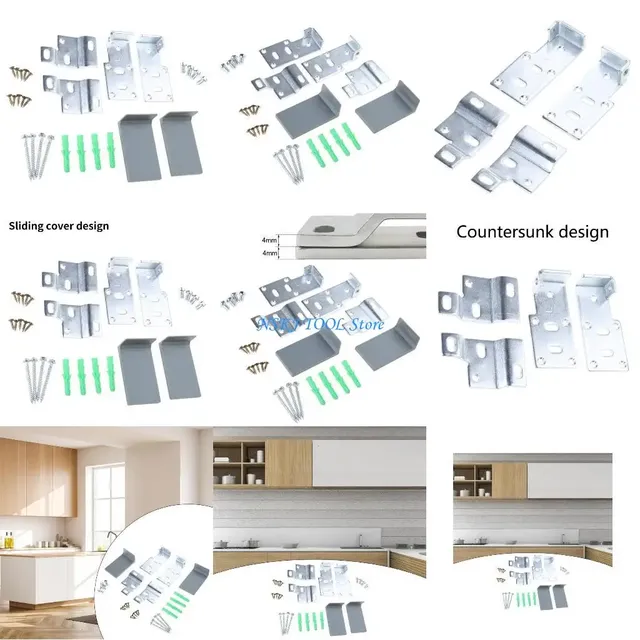 Support armoire suspension réglable métal alliage zinc…