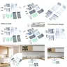 Support armoire suspension réglable métal alliage zinc… – vue 1