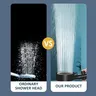 Ensemble de pomme de douche haute pression avec tuyau – vue 4
