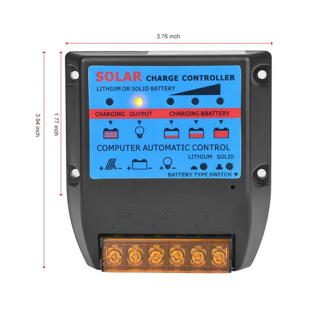 Batterie de panneau solaire 10/20/30/40/50A – vue 6