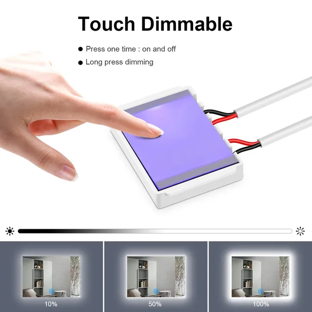 Interrupteur tactile d'éclairage domestique à intensité… – vue 5