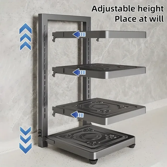 Support rangement casseroles sous armoire cuisine… – vue 5
