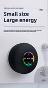 Enceinte douche portable sans fil étanche IPX4 ventouse… – vue 2