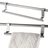 Porte serviettes acier inoxydable brossé argent mat… – vue 5