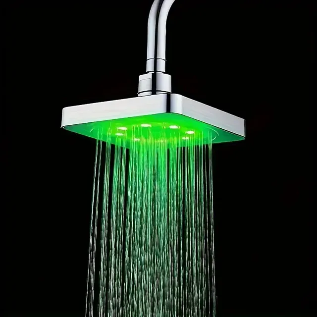 Pommeau douche main chromothérapie sept couleurs… – vue 6