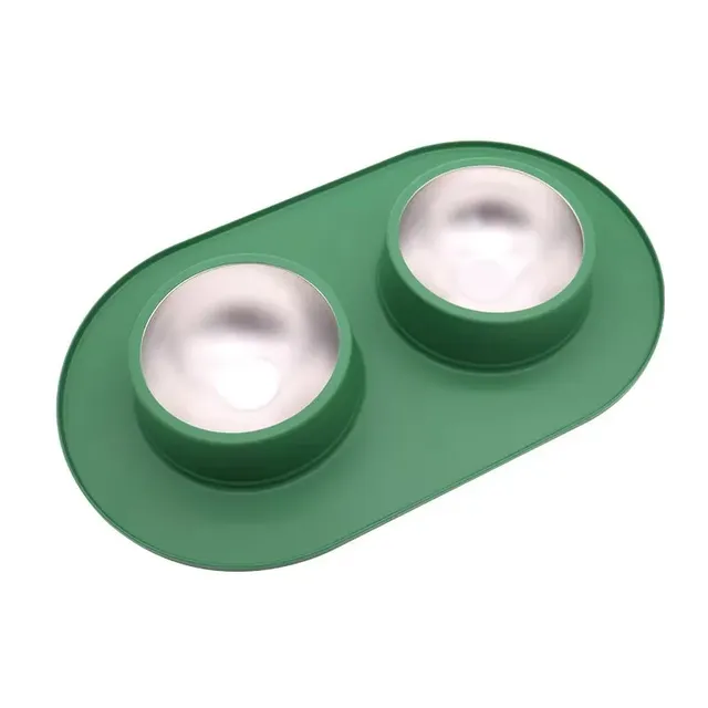 Double bol boire silicone antidérapant antidébordement… – vue 2