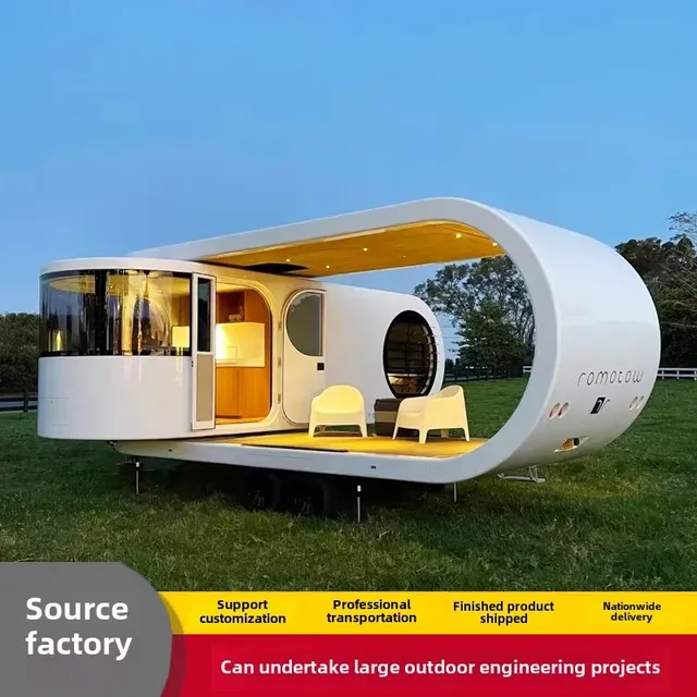 Cabine Apple mobile scénique extérieure – vue 3