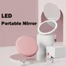 Miroir de maquillage de voyage éclairé par LED – vue 1