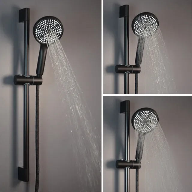 Ensemble de douche en or Rose brillant – vue 2