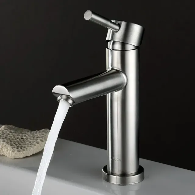Robinet de lavabo de toilette 304 en acier inoxydable – vue 2
