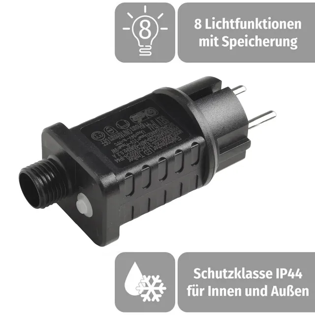 Guirlande lumineuse transformateur à 8 Modes – vue 6