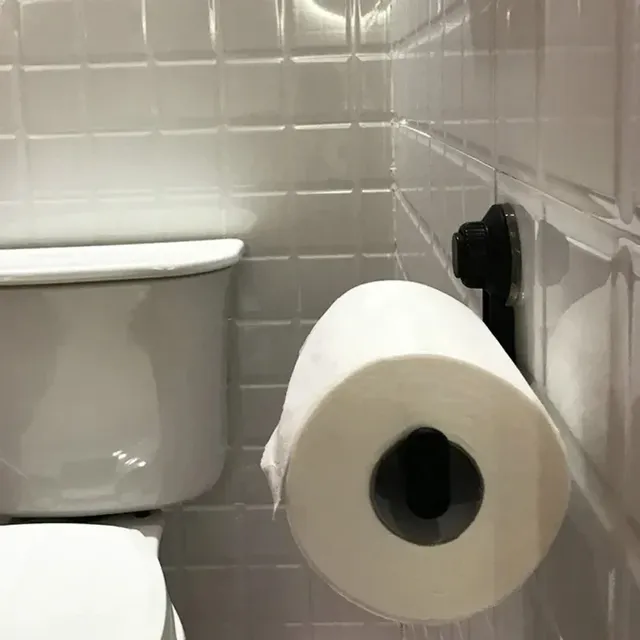 Ventouse porte-papier hygiénique support mural sans… – vue 6