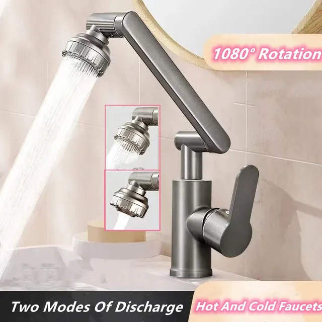 Robinet de lavabo de salle de bains – vue 2