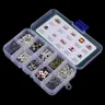 250 pièces 10 Types interrupteur tactile léger touches… – vue 3