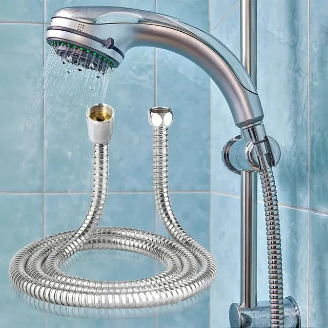 Tuyau de pomme de douche Flexible en acier inoxydable – vue 2