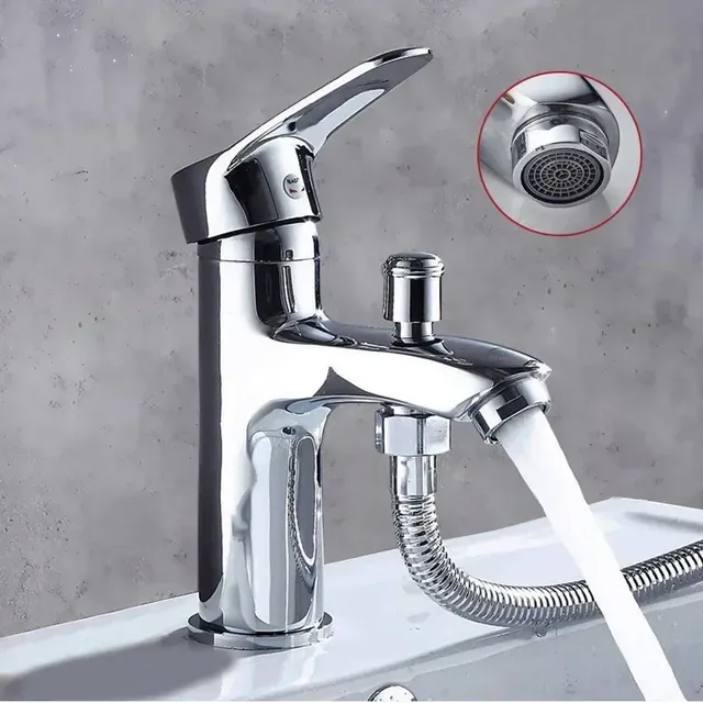 Robinet de douche salle de bains lavabo monotrou robinet… – vue 4