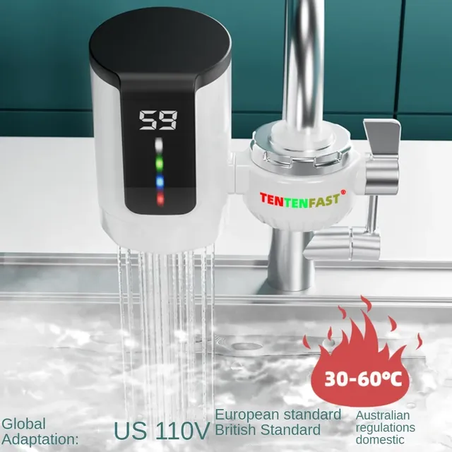 Robinet chauffe eau instantané électrique 110V 220V… – vue 4