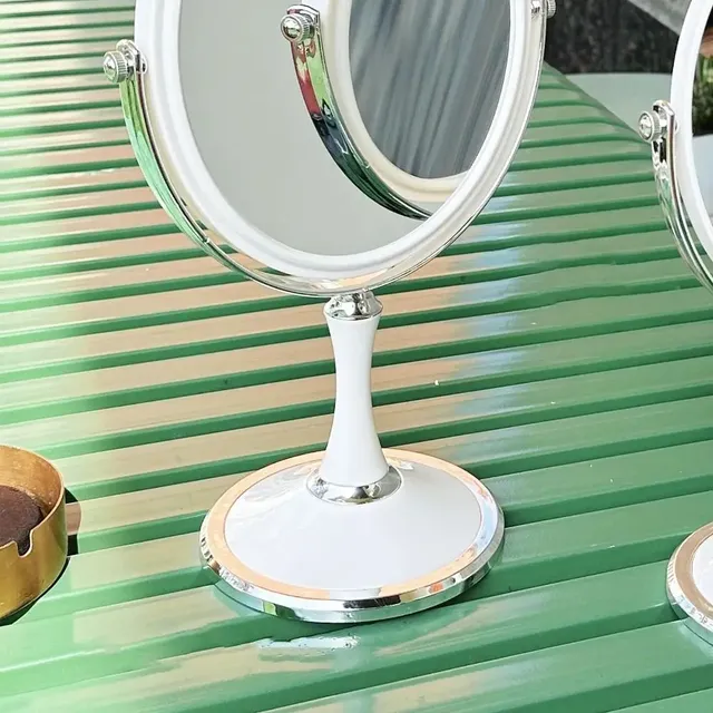 Miroir de maquillage Double face rotatif à 360 degrés – vue 3