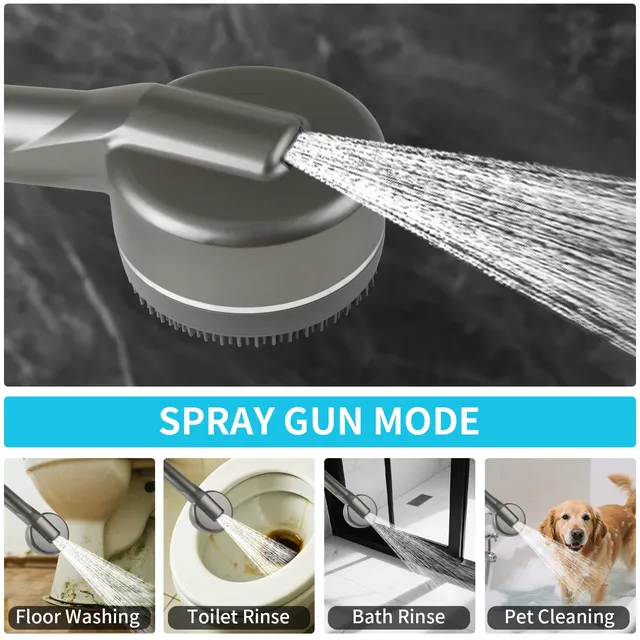 Pommeau de douche avec filtre à eau dure – vue 3