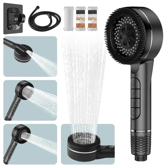 Pommeau de douche autonettoyant