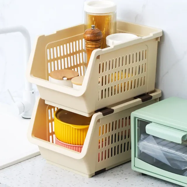 Paniers de rangement multicouches – vue 3
