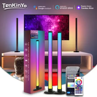 Lumière d'ambiance de bureau RGB Double face
