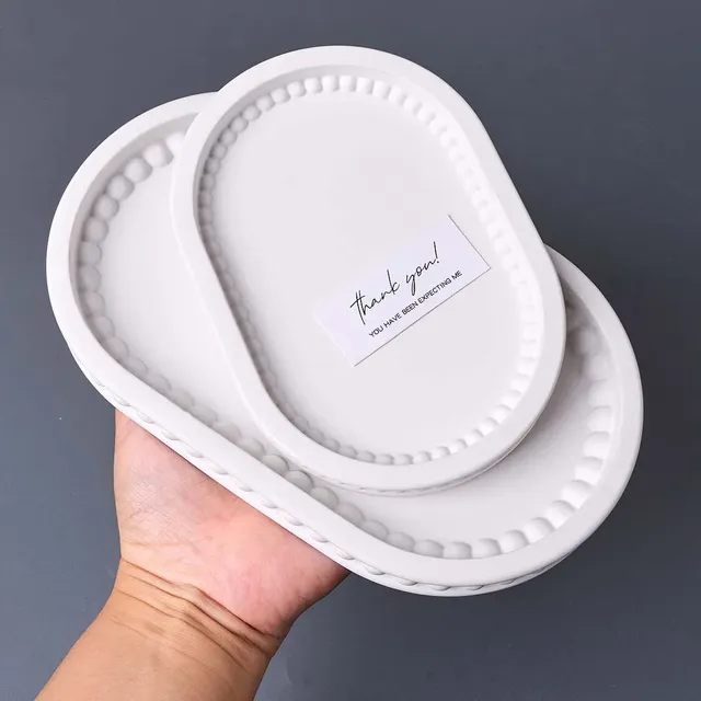 Plateau de rangement ovale – vue 3