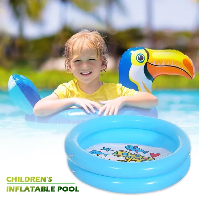 Piscine gonflable bébé PVC trois boudins motif… – vue 6