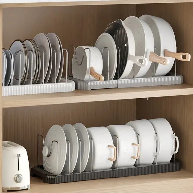 Organisateur casseroles poêles sous armoire extensible… – vue 6