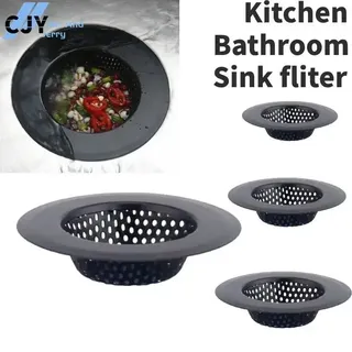 Filtre crépine évier cuisine salle bain inoxydable acier noir silicone…