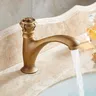 Robinet laiton antique lavabo monotrou froid poignée… – vue 4
