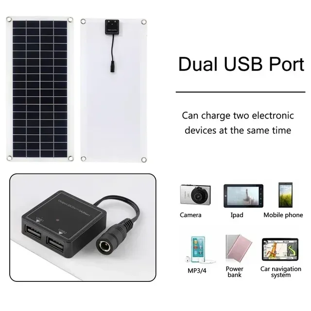 Panneau solaire étanche portable pour téléphone – vue 2