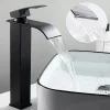 Accessoires de salle de bains, cascade d&rsquo;eau chaude et froide, tête de Dragon, cuisine, salle de bains, lavabo, robinet unique