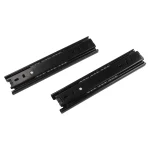 Tiroirs glissière 45mm Rail coulissant 2 pièces 45mm 5 pouces 6 pouces 8 pouces accessoires de durabilité pour tiroirs de bureau