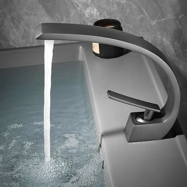 Black HOBasin-Bassin de lavage en chrome noir – vue 7
