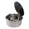 Évier rond encastrable inoxydable 304 poli intérieur… – vue 5