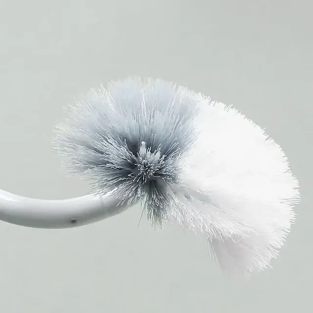 Brosse de toilette incurvée en plastique à Long manche – vue 4