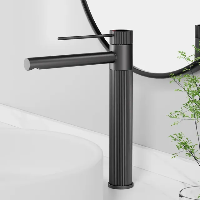 Robinet de lavabo en acier inoxydable – vue 4