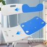 Siège de chaise de douche avec accoudoir rembourré et… – vue 5